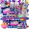 Original Stationery Unicorn Slime Kit for Girls Ages 7–12, DIY Shimmer Slime Set with Glow-in-The-Dark, Pearlescent, Holographic & Glitter Slimes, Creative Craft, Easter & Birthday Gift for Kids